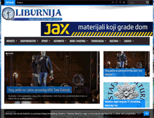 Tablet Screenshot of liburnija.com